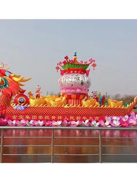 大型花灯制作水上乐园花灯大型花灯景观陈装灯光节造型灯装饰