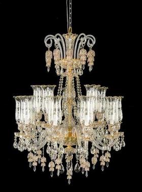 工程欧式水晶吊灯美式卧室灯具欧美客厅灯酒店别墅大气餐厅卧室灯