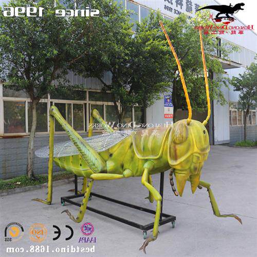 还原昆虫模型硅胶玻璃钢材质景区博物馆动物园引流美陈品