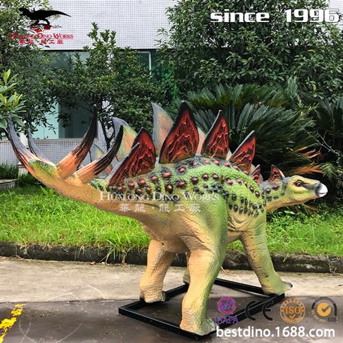 大型仿真剑龙模型制作华龙-龙工厂软硅胶皮肤颜色逼真形态各异.