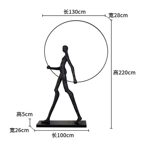 户外公园新品玻璃钢发光任务雕塑商场玻璃钢框框发光雕塑摆件