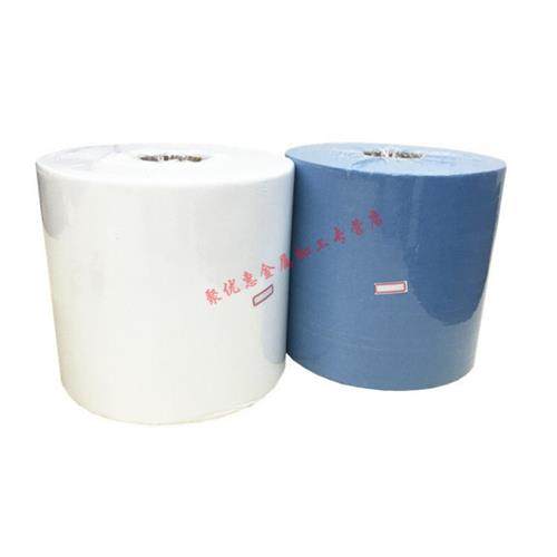 极速无尘布 大卷工业擦拭纸布无尘纸布无L纺布卷纸卷布无尘布白蓝