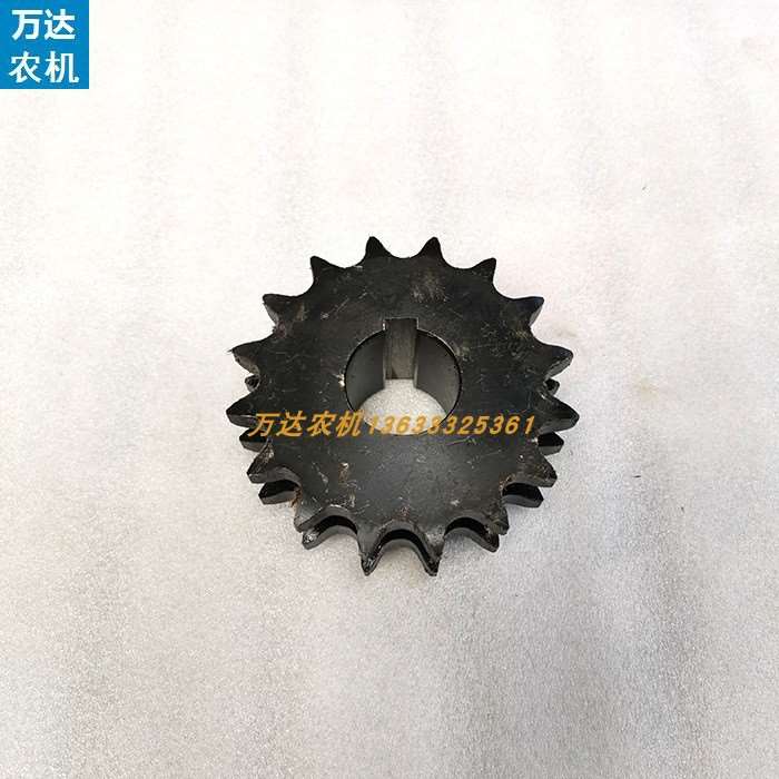 极速英虎玉米收割机配件英虎链轮12yA双排16齿34孔链轮12A16牙34