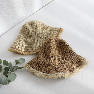 Chinese Hats Hat PanamasW Prot 极速2023Womens Straw