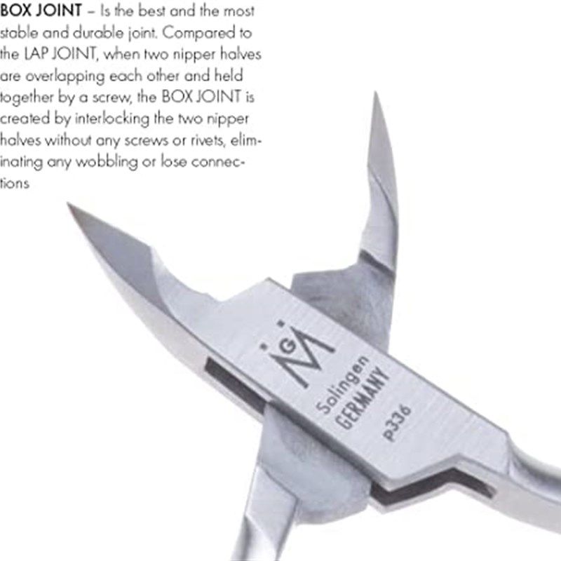 极速GERMANIKURE Luxury Cuticle Nipper in Leather CaseY  Doub