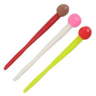 极速精虫美e国卵饵团鳟鱼橡皮进口力鼠诱泥彩蝌蚪浮水软虫剂贝克