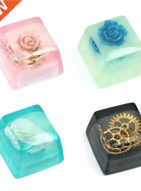 极速Resin Keycap Key Cap uMechanical Keyboard KeyCaps for ch