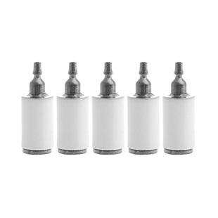 极速5 Pieces Quality Fuel Filter for Gasoline Garden YMachin