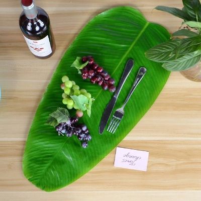 极速Artificial Banana Leaves LargDe Tropical Leaves Decorati
