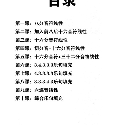 极速架子鼓线性464条和100条基础过鼓练习 从简单W到难 没有音频