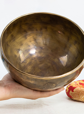新品古代打击乐器尼泊o尔手工满月音碗瑜伽静心音疗铜碗小众民乐