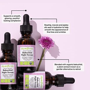 极速Sky Organics Youth Boost Bakuchiol Night Serum forZ Face