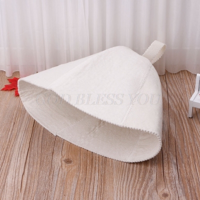 极速Wool Felt Sauna Hat Anti Heat Russian Banya Cap For. Bat