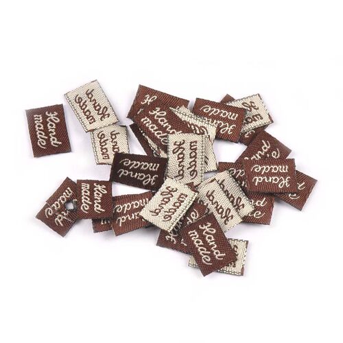 极速100Pcs/lot jMulticolor Clothing Tags Handmade Label Embo