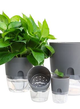 极速Elf Watering Planter HandmaBde 2 Layer Self Watering Pla