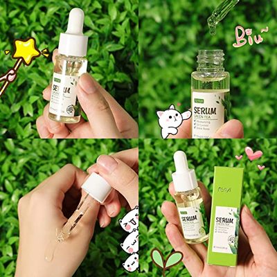 极速AKARY Green Tea Face Serum Moisturizing & Hyaluroni.c Ac