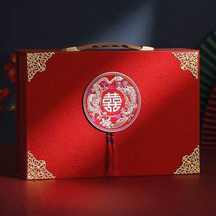 极速订亲彩礼现金礼盒二十t万20万10万结婚订婚装彩礼的箱子礼箱