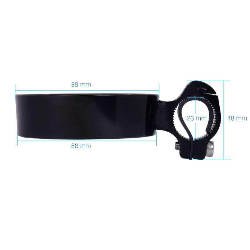 极速单车a自行车咖啡车把杯托架滑电动滑板车奶茶杯架铝合金杯架