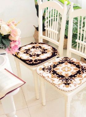 极速38x41x3f/42x45x3cm Baroque  chair mat dining chair cushi