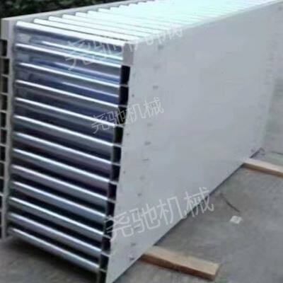 极速厂销滚c筒输送机流水线小型无动力滚筒转弯链板爬坡输送线输