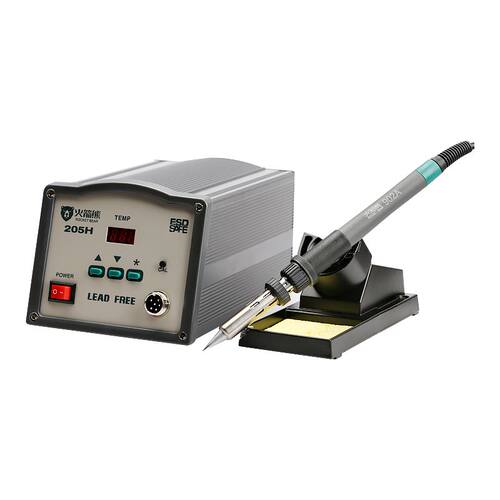 极速。高频焊台20 205涡流工业级可调温恒温电烙铁9V0W高频智能型