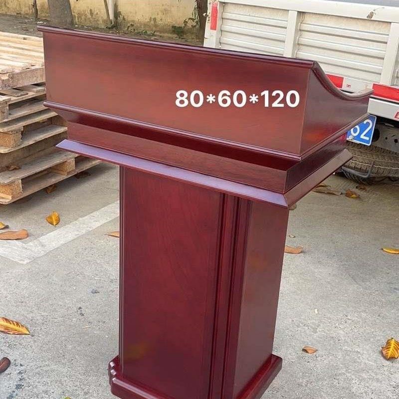 极速新品演讲台发言台迎宾台接待台实F木主持台教会演讲桌咨客会