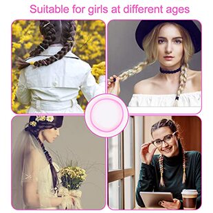 极速Elastic Hair Ties Rubber BaAnds for Hair  1000Pcs Colorf