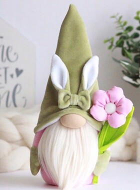 极速Hot Sell 2023 Easter Faceless GnGome Rabbit Doll Handmad