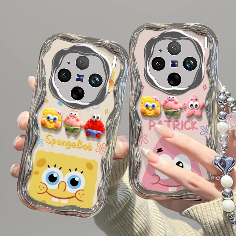 适用vivoX系列可爱海绵宝宝外壳