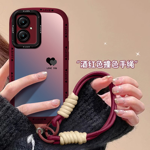 9X女X7A潮 渐变60SE爱心50防摔30S保护套20不会撞壳 适用荣耀100手机壳新款 honor荣耀90GT全包80软硅胶70Pro