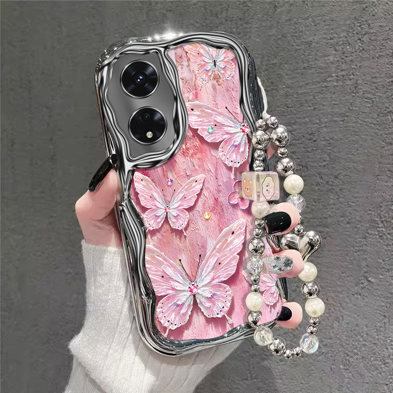 OPPOA系列艺术新款油画蝴蝶外壳