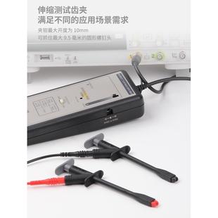 埃塔ETA3415通用示波器差分探头配件伸缩测试夹子大开口深孔鱼夹