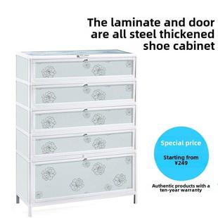 铝合金鞋柜简易组装户外不锈钢鞋柜防水防晒经济型家庭阳台鞋柜