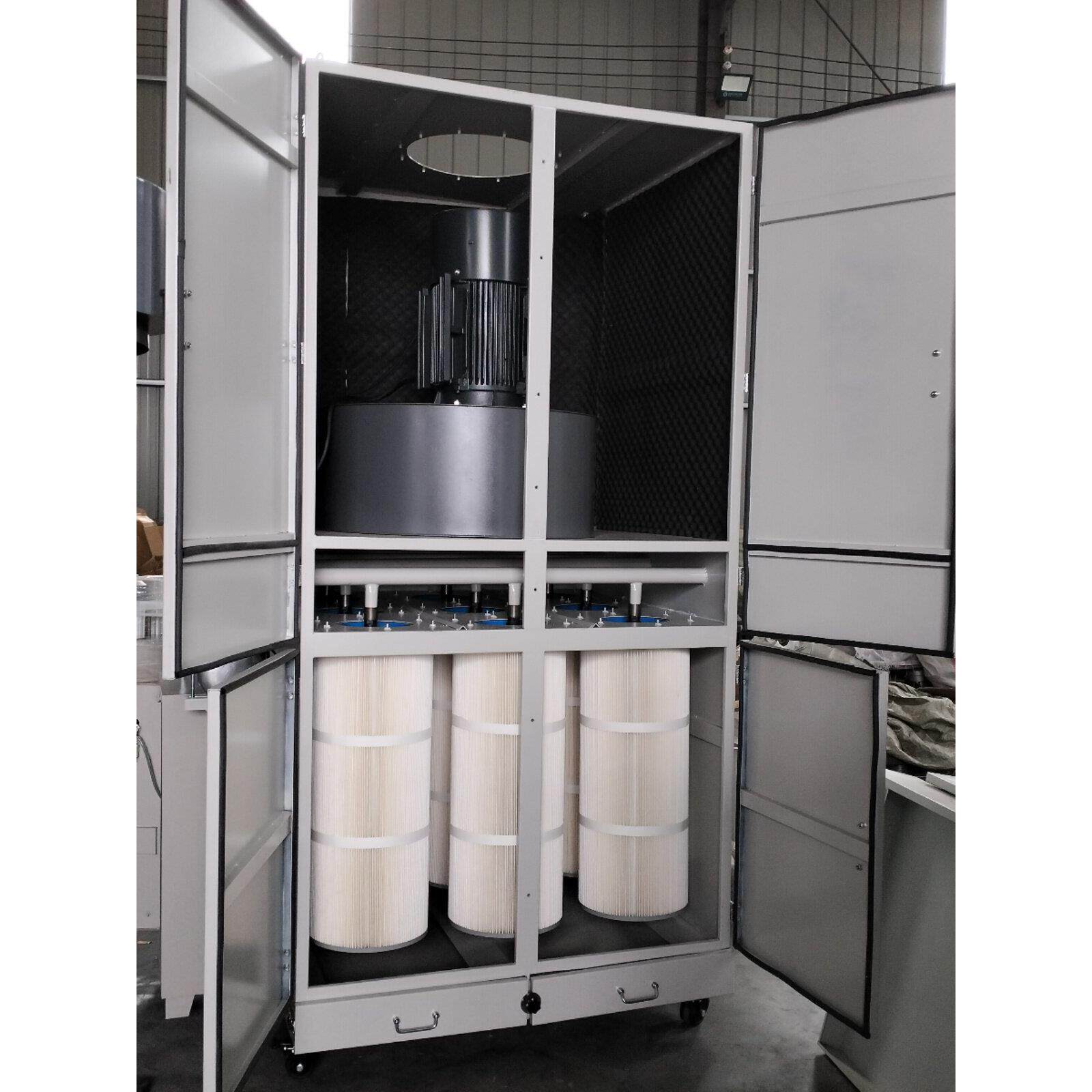 移动式脉冲滤筒除尘器过滤细微粉尘激光切割机烟尘过滤大功率设备