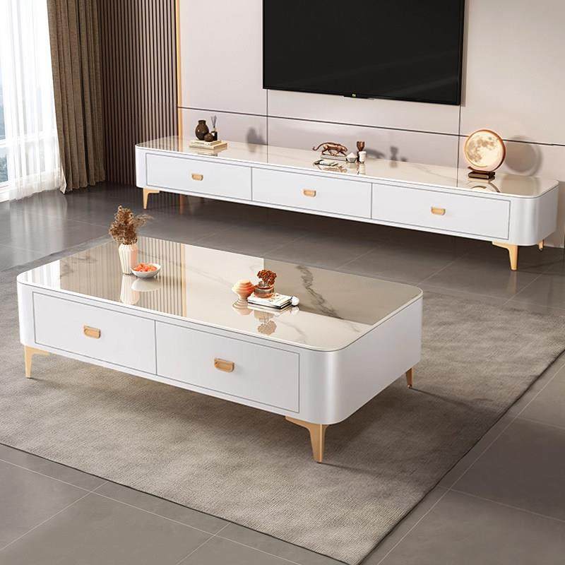 意式岩板茶几电视柜组合客厅家用小户型轻奢新款网红方型高脚茶桌,住宅家具,茶几,淘宝优惠券,粉丝福利购,淘宝优惠卷