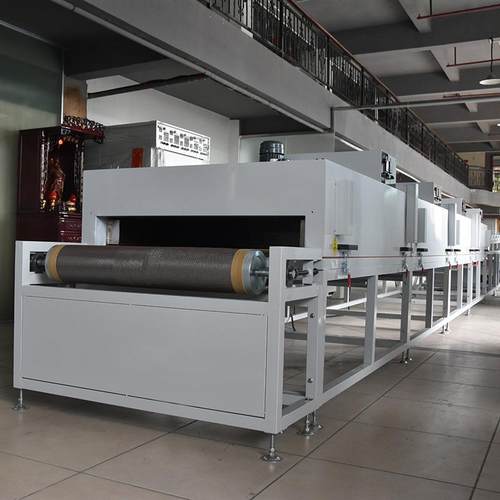 固化丝印隧道炉 热风循环精密烘箱 铁氟龙网带节能恒温干燥生产线