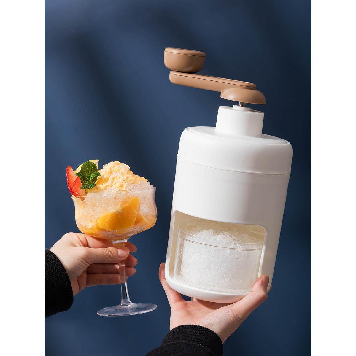 刨冰机家用手动手摇老式摆摊商用碎冰机冰沙机冰块模具制冰小型