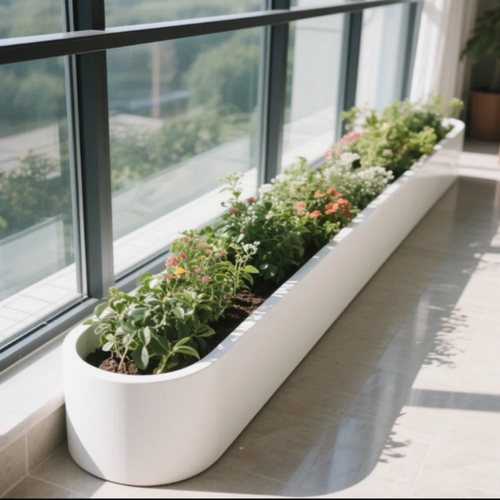 镀锌不锈钢户外花箱围栏隔断定制