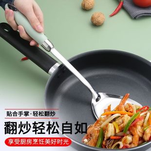 全套防烫铁铲子 厂促304不锈钢锅铲炒菜铲子煎铲汤勺家用厨具套装