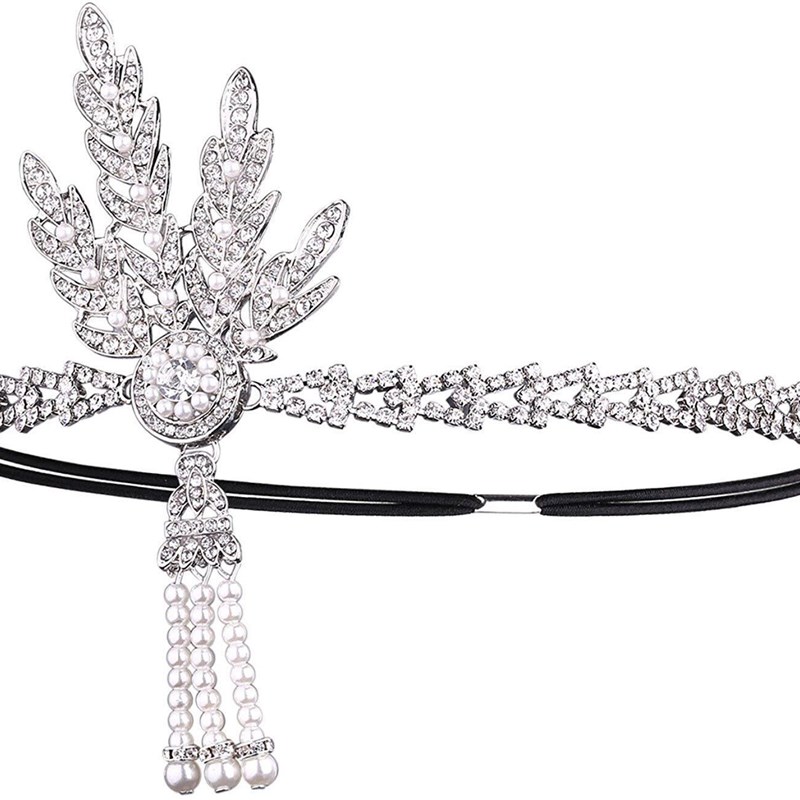 新品1920s flapper GATSBY CHARLESTON headband accessories pro