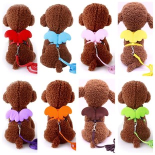 Puppy Wing Harness Safe Adj Set 极速Angel Leash Cat Pet Soft