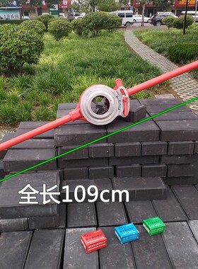 极速4分-2寸重型手动攻丝机轻便铰扳钢管绞板牙螺纹螺丝攻扳手镀