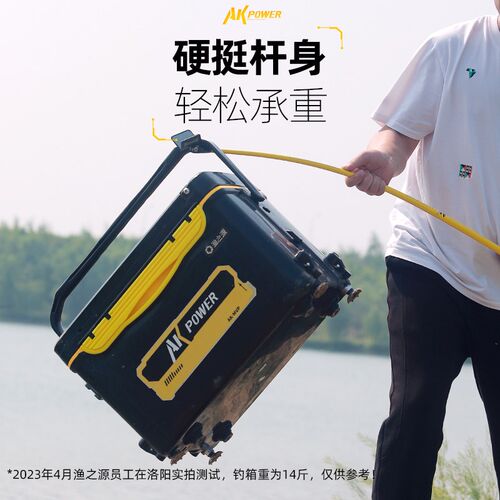 好货渔之源AK黑坑独节竞技鱼竿支架硬钓鱼杆碳素炮台架杆台钓杆架