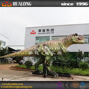机械电动凶猛食肉恐龙仿真鲨齿龙仿真恐龙制作工厂恐龙生产年.