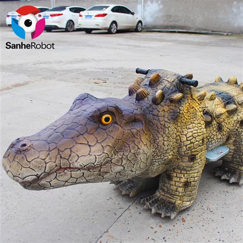 仿真恐龙动物电动车儿童电动车恐龙模型骑乘电动车