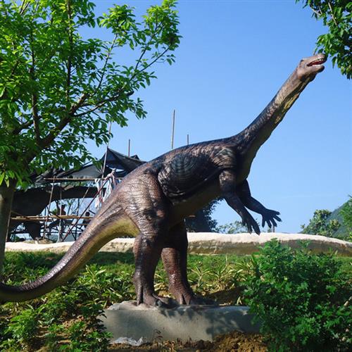 机械电动腕龙仿真恐龙游乐园大型摆件游乐园公园广场施设厂家直销