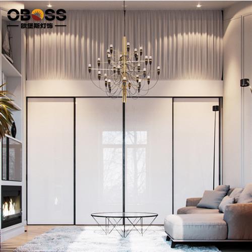 意大利大客厅吊灯工程现代展厅卧室餐厅复式楼梯设计师loft吊灯