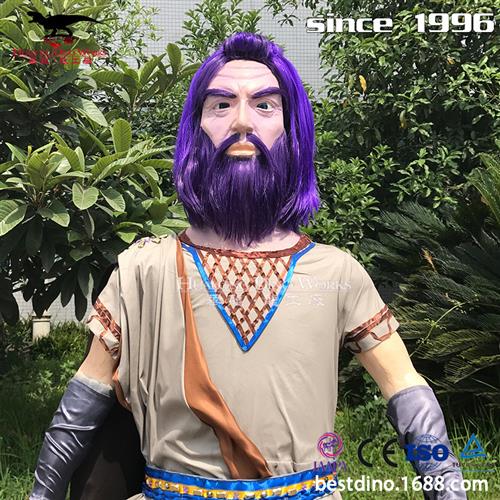 自贡年工厂定制漫画卡通人偶模型机械电动硅胶制作可动可发声