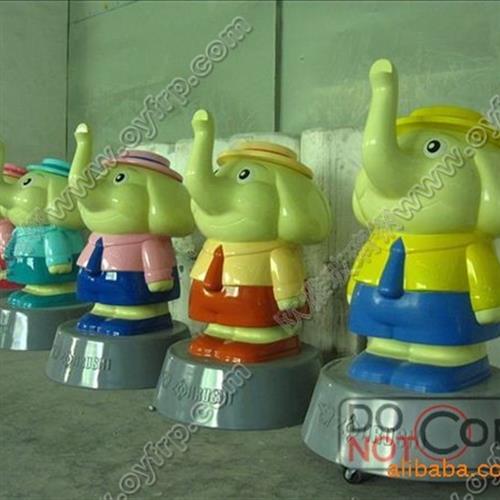 米大型主题公园花车发光巡游广告玻璃钢国风节日雕塑电动车