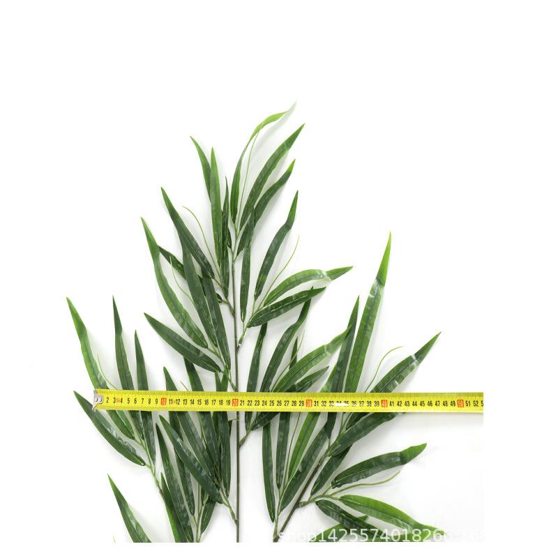 仿植物单盆枝大真竹叶富枝贵竹绿206植可可树叶松落地景厂家装饰